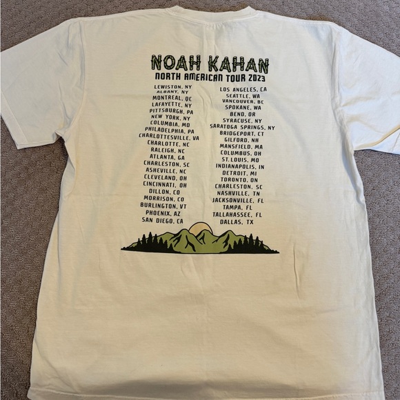 Noah Kahan Stick Season Tour Tee Shirt - Picture 3 of 3